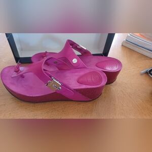 Dr. Scholls European Pink Sandal